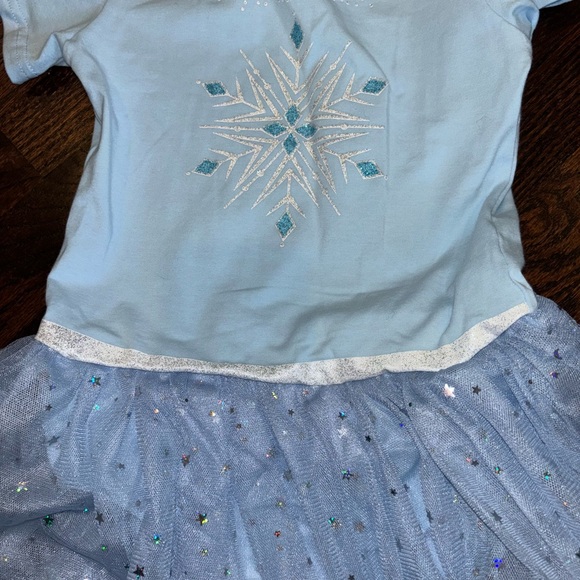 Girls frozen leotard / dress. - Picture 5 of 5